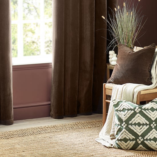 Yard Heavy Chenille Reversible Polyester Filled Cushion - Image 4