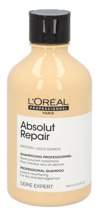 L'Oreal Serie Expert Absolut Repair Gold Quinoa Shampoo. - Image 1