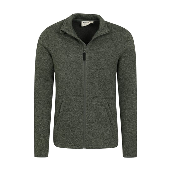 Mountain Warehouse Herren Idris III Full Zip Fleece Jacke (Grün) - Image 4