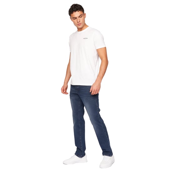 Crosshatch - "Princed" Jeans für Herren (Dunkle Waschung) - Image 4