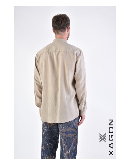 Xagon Hemd Manica Herren beige - Image 4