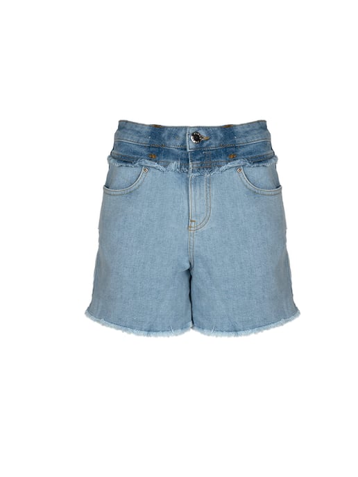 Pinko Shorts Bradford Damen blau - Image 1