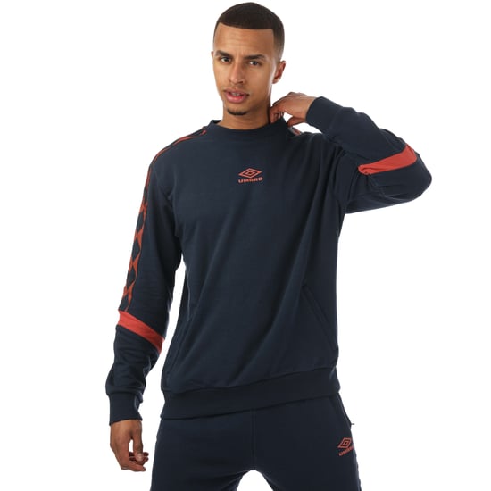 Sweat Diamond Umbro Pour Homme en Bleu Marine - Image 4