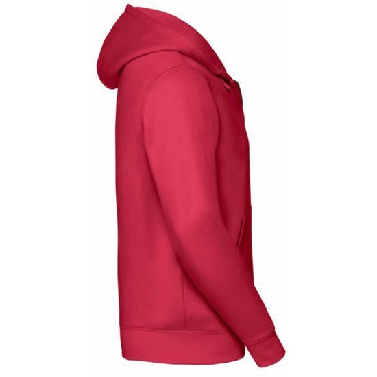 Russell Herren Authentic Full Zip Hooded Sweatshirt / Hoodie (Classic Red) - Image 3