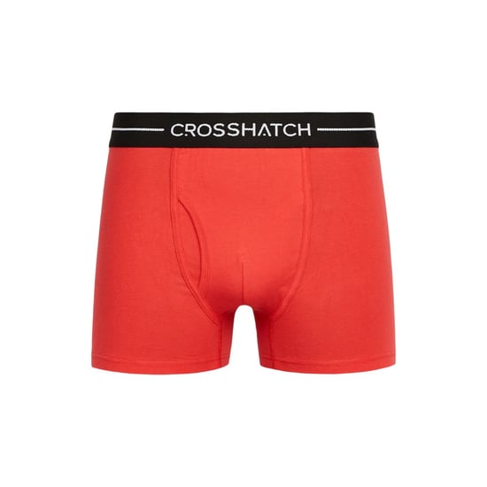 Crosshatch - "Hexter" Boxershorts für Herren (2er-Pack) (Rot) - Image 3