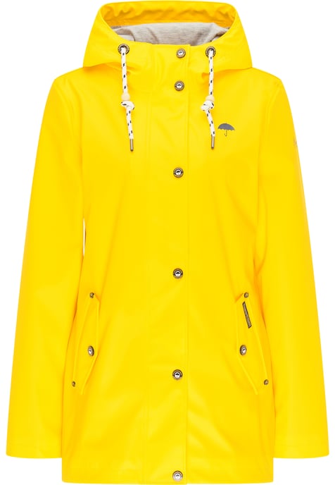 Schmuddelwedda Regenjacke Damen Gelb - Image 4