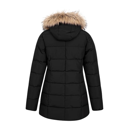 Mountain Warehouse Womens/Ladies Nola Long Padded Jacket (Schwarz) - Image 2