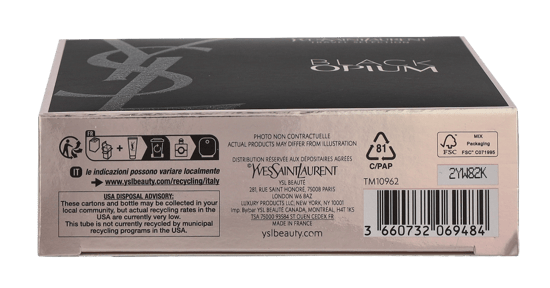 Yves Saint Laurent Black Opium Eau De Parfum 50ml + Body Lotion 50ml Gift Set