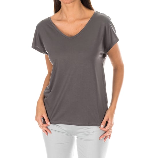 Women's short-sleeved V-neck t-shirt 1487904682