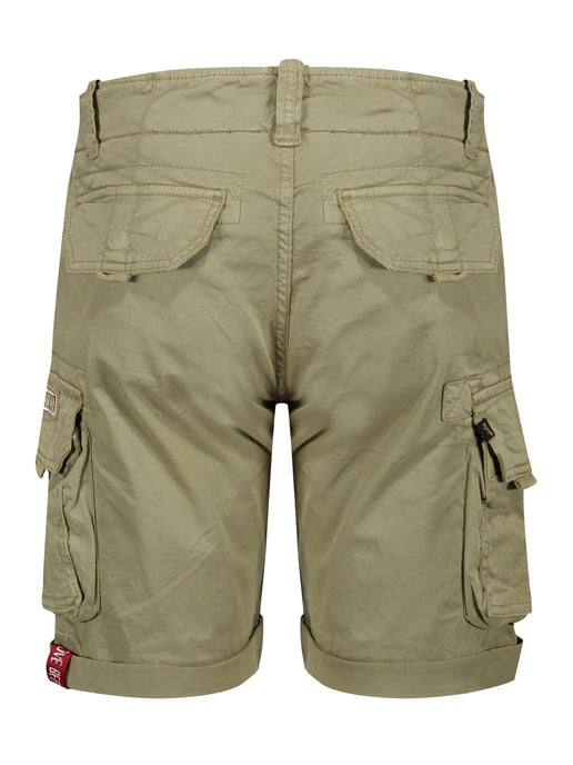 Herren Alpha Industries Crew Shorts in Olive - Image 4