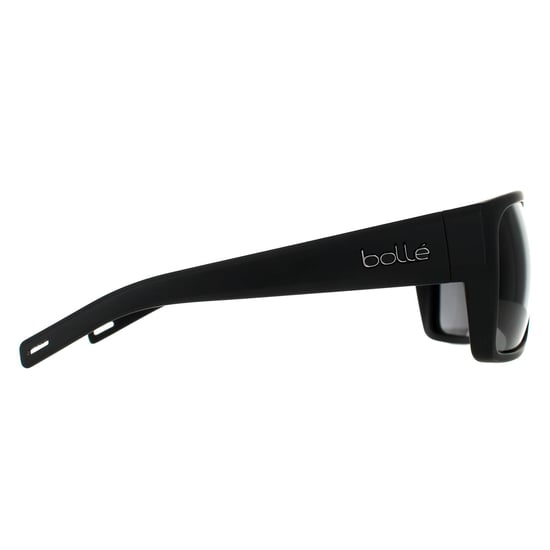 Bolle Square Mens Matte Black TNS Grey Polarized Sonnenbrille - Image 4