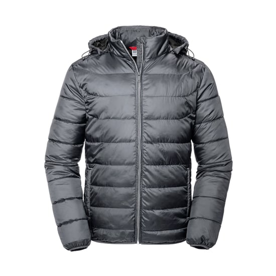 Russell Adult Unisex Hooded Nano Jacket (Eisengrau) - Image 1