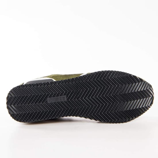 Guess Herren Schwarz Logo Dreieck Sneaker - Image 5