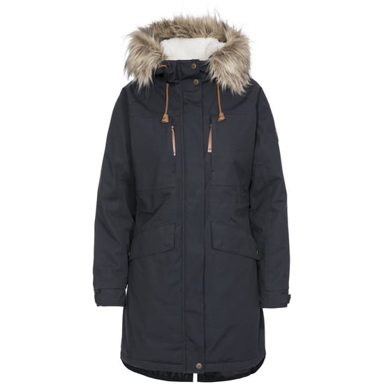 Trespass Womens/Ladies Faithful Waterproof Jacket (Dark Grey)