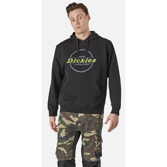 Dickies Herren Towson Grafik Hoodie in Schwarz - Image 1