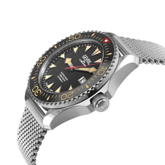 Gevril Herrenuhr Hudson Yards Schweizer Automatik Braun - Image 3