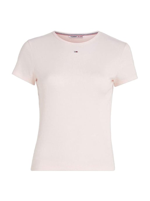 T-Shirt Tommy Jeans Damen Essential Baumwolle - Image 1