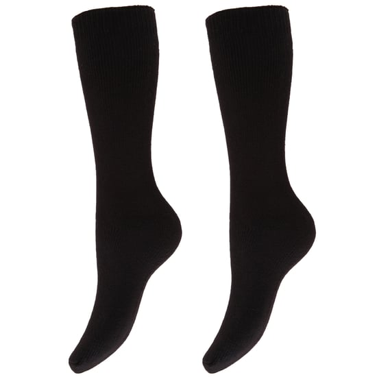 Floso Damen/Damen Thermo-Winter-Stiefel-Socken (2 Paar) (Schwarz) - Image 1