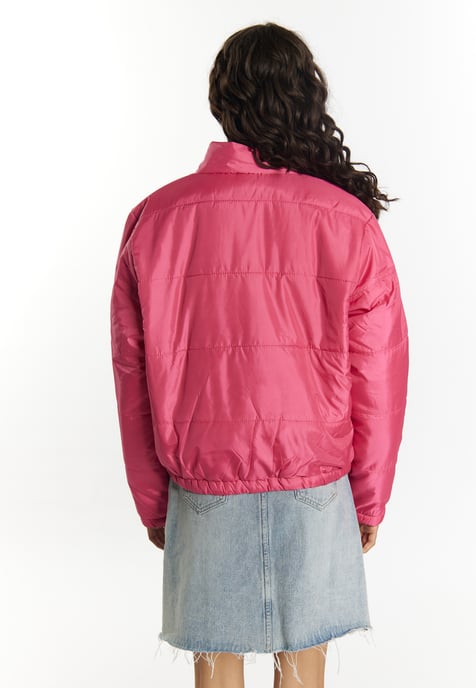 Mymo Leicht wattierte Blousonjacke Damen Rosa - Image 4