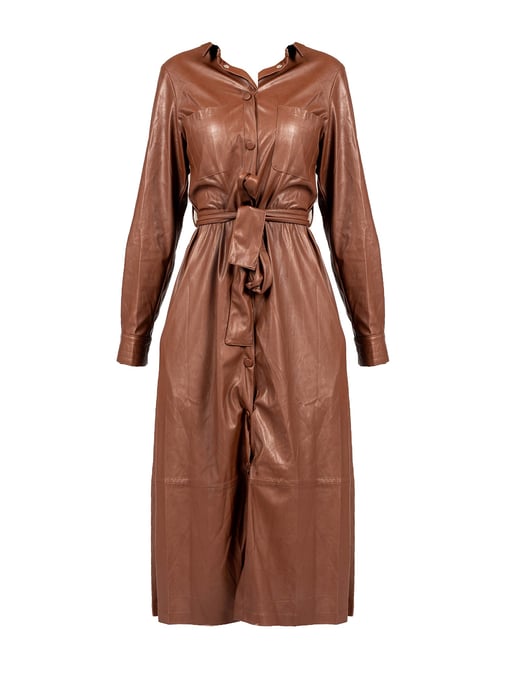 Pinko Kleid Maris Damen Braun - Image 1