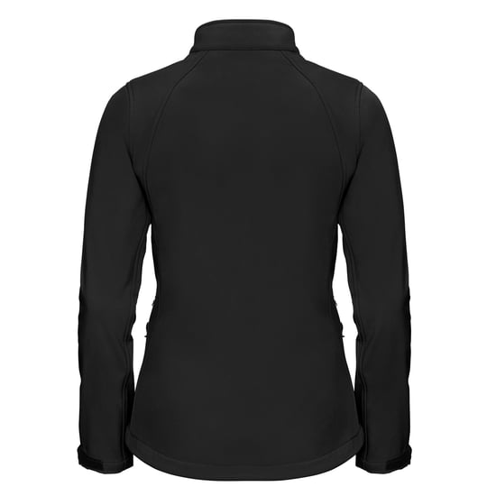 Russell - Softshelljacke für Damen (Schwarz) - Image 2