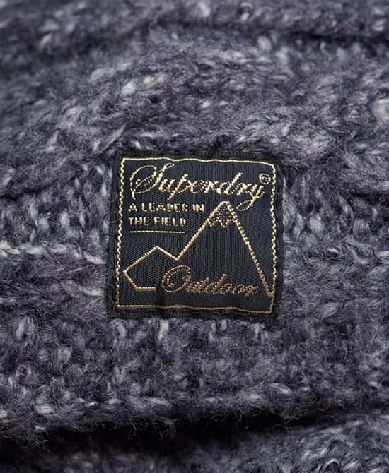 Superdry Tweed Cable Snood