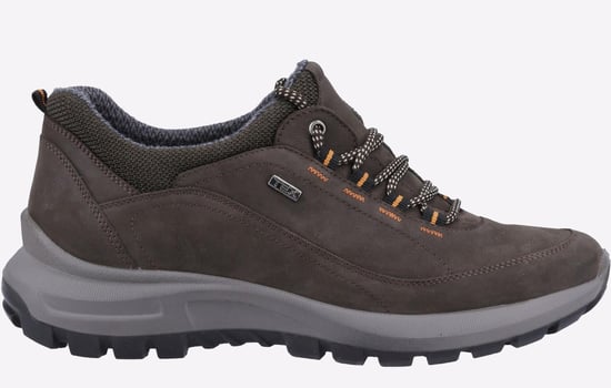 Cotswold Dumbleton Leder Herren Braune Schnürschuhe - Image 1
