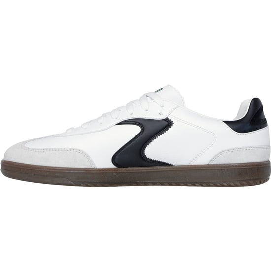 Skechers Hotshot Pyke Herren Sneaker aus synthetischem Material in Weiß/Schwarz - Image 4