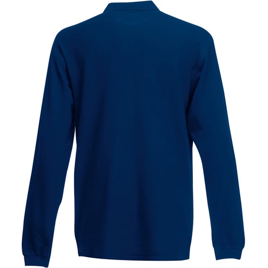 Fruit Of The Loom Herren Premium Langarm-Poloshirt - Image 2
