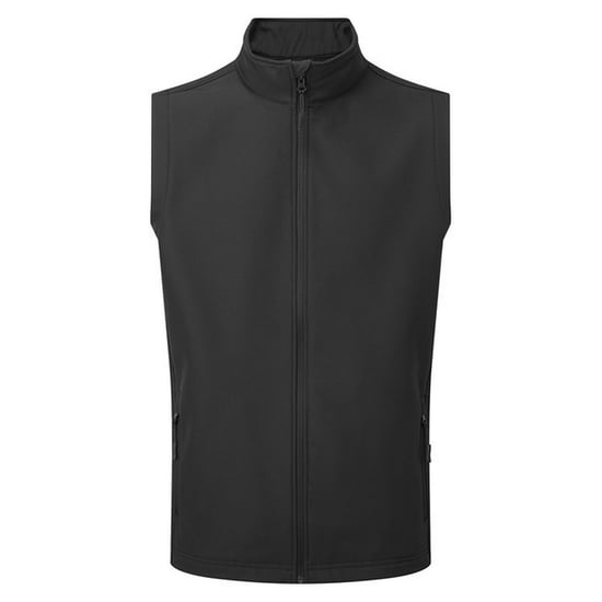 Premier Mens Windchecker Recycled Druckbare Gilet (Schwarz) - Image 1