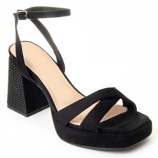Montevita Hohe Festsandalette Schwarz - Image 2
