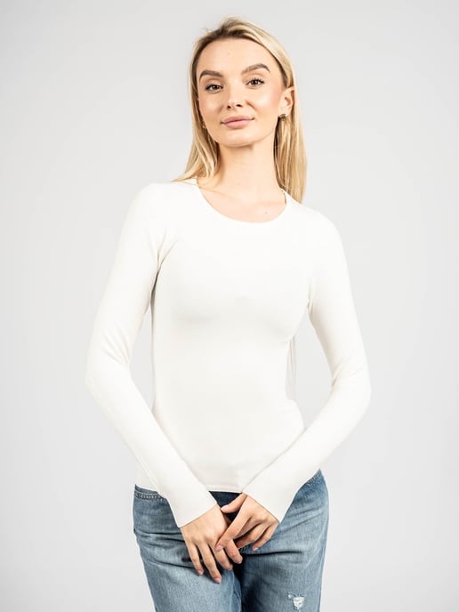 Guess Pullover Paula Woman's Off-White