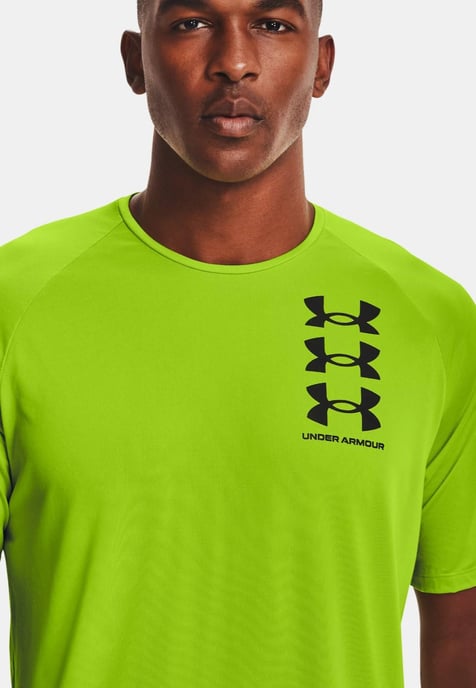 Unter Armour Herren UA Tech™ Triple Logo T Shirt - Image 3