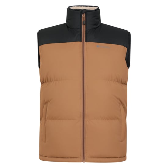 Mountain Warehouse Mens Rock Borg Padded Gilet (Orange)