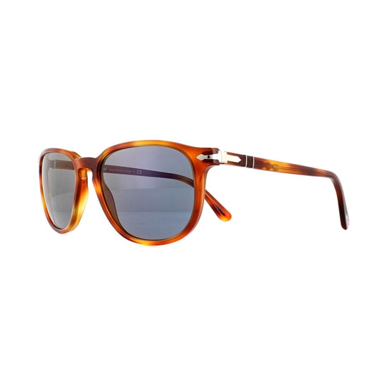Persol Rechteckige Herren Sonnenbrille Terra Di Siena Hellblau - Image 2