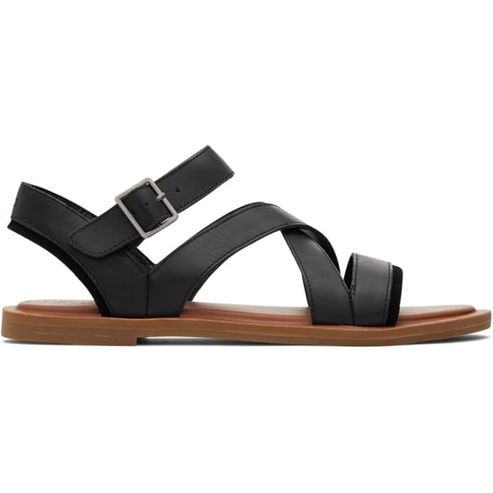 TOMS Sloane 100% Kuh Damen Sandalen in Schwarz - Image 5
