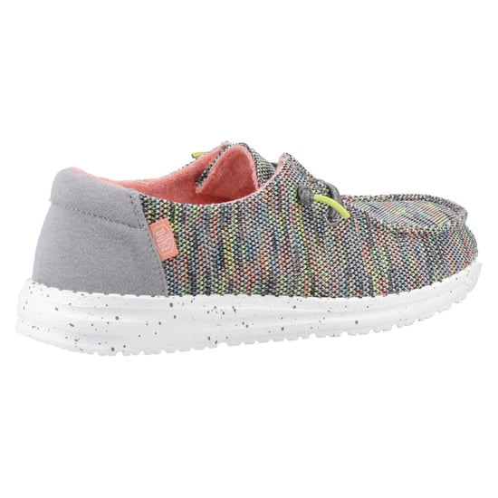 HEYDUDE Wendy Sox Polyester/Baumwolle/Elasthan Damen Pfauenrosa Loafers - Image 6