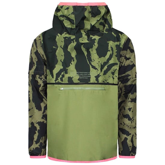 Puma x First Mile – Schwarz/Grüne gewebte 2-Zoll-Jacke für Herren - Image 1