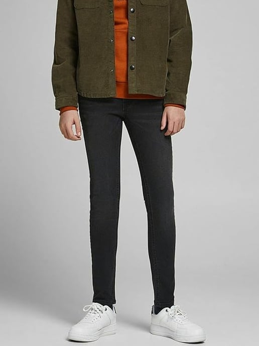 Jack & Jones Original Kids Skinny Jeans Boys Casual Black