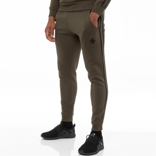Herren Khaki Trainingsanzug Jogger| Enzo Designer Menswear - Image 4