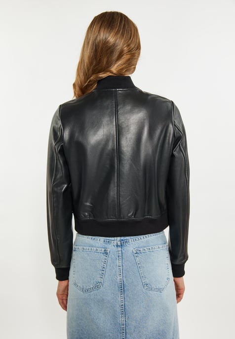 Dreimaster Jacke Damen schwarz - Image 4