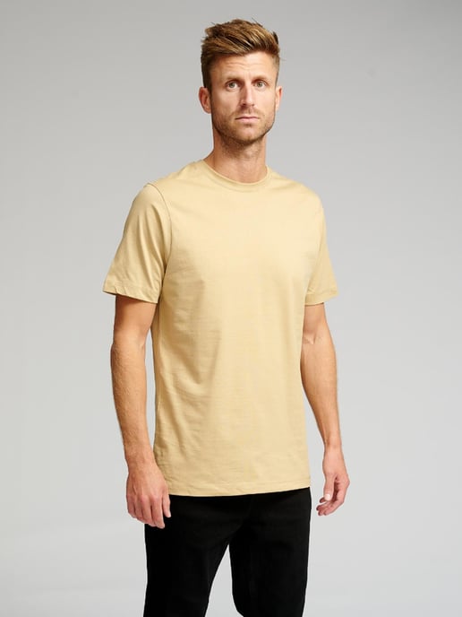 Organic Basic T-shirt - Sand