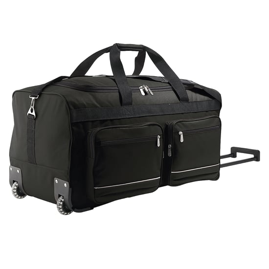 SOLS Voyager Rollende Reisetasche (Schwarz) - Image 1