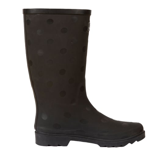 Trespass Damen Gummistiefel Elena mit Muster (Schwarz) - Image 4