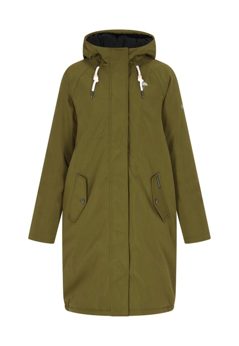 Schmuddelwedda Winterparka Damen oliv - Image 1