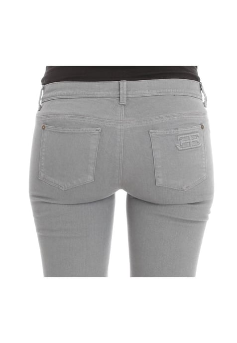 Ermanno Scervino Damen Blaue Baumwollmischung Slim Fit Bootcut Jeans - Image 6