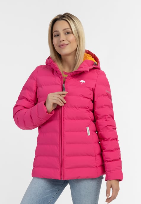 Schmuddelwedda Übergangsjacke / Winterjacke Damen rosa-orange - Image 3