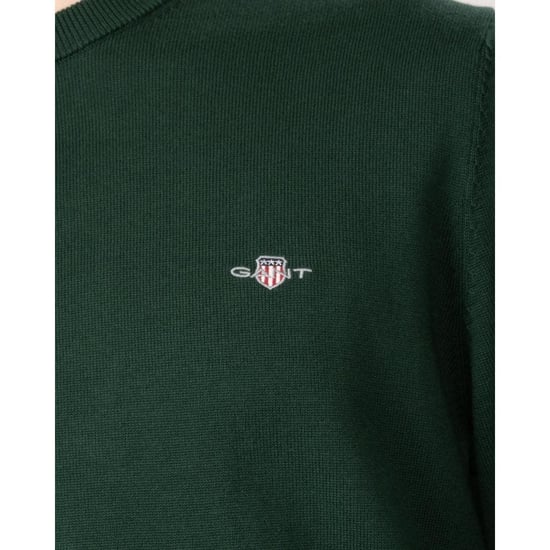 Gant Classic Cotton C-Neck Strickpullover - Image 5