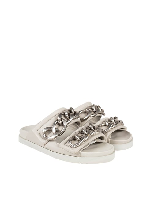 Patrizia Pepe Pantoffeln Damen grau - Image 2