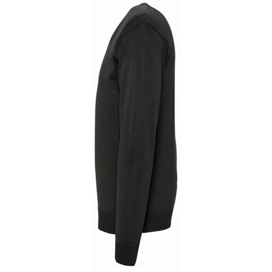 SOLS Herren Galaxy V-Ausschnitt Pullover (Schwarz) - Image 3